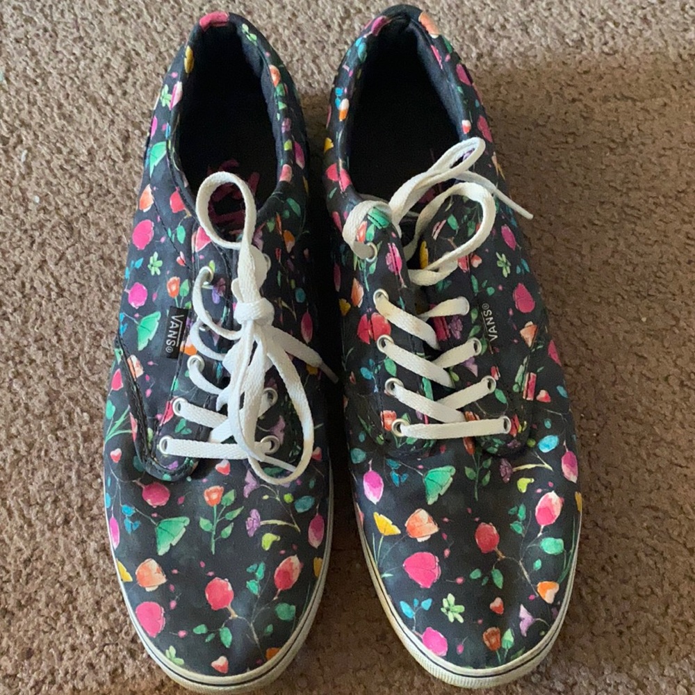 Floral Vans